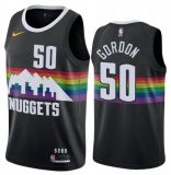 NBA Denver Nuggets #50 Aaron Gordon 2019-20 City Black Jersey