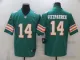 Men's Miami Dolphins #14 Fitzpatrick Green Color Rush Limited Jersey