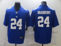 Men's New York Giants #24 Bradberry Blue Vapor Untouchable Limited Jersey