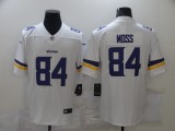 Men's Minnesota Vikings #84 Randy Moss White Vapor Untouchable Limited Jersey
