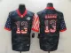 Men's Miami Dolphins #13 Dan Marino 2020 Camo USA Flag Limited Jersey