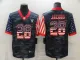 Men's Las Vegas Raiders #28 Josh Jacobs 2020 Camo USA Flag Limited Jersey