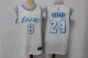 NBA Los Angeles Lakers #8 & #24 Kobe Bryant White 2020/21 Swingman City Edition Nike Jersey