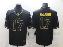 Men's Washington Redskins #17 Terry McLaurin Black 2020 Golden Edition Limited Jerse