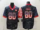 Men's San Francisco 49ers #80 Jerry Rice 2020 Camo USA Flag Limited Jersey