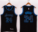 NBA Los Angeles Lakers #24 Kobe Bryant Black City Edition Nike Jersey