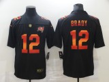 Men's Tampa Bay Buccaneers #12 Brady 2020 Black Fashion Limited Jersey