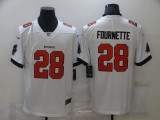 Men's Tampa Bay Buccaneers #28 Fournette White Vapor Untouchable Limited Jersey