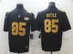 Men's San Francisco 49ers #85 Kittle Black Leopard Limited Jersey