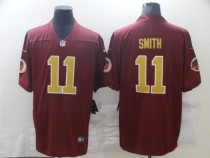 Men's Washington Football Team Red #11 Smith Red Color Rush Limited Jersey