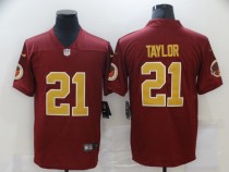 Men's Washington Football Team #21 Sean Taylor Red Color Rush Limited Jersey
