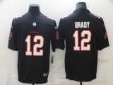 Men's Tampa Bay Buccaneers #12 Brady Black Vapor Untouchable Limited Jersey