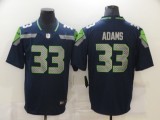 Men's Seattle Seahawks #33 Jamal Adams Blue Vapor Untouchable Limited Jersey