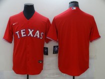 MLB Texas Ranger Blank Red Game Nike Jersey