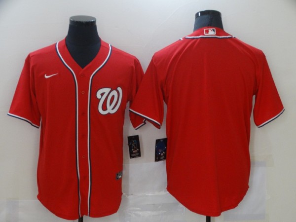 MLB Washington Nationals Blank Red Game Nike Jersey