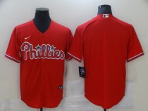 MLB Philadelphia Phillies Blank Red Game Nike Jersey