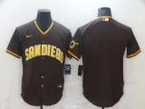 MLB San Diego Padres Blank Coffee Game Nike Jersey
