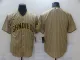 MLB San Diego Padres Blank Brown Strip Game Nike Jersey