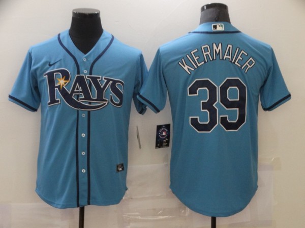 MLB Tampa Bays Rays #39 Kiermaier Blue Game Nike Jersey