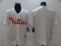 MLB Philadelphia Phillies Blank White Game Nike Jersey