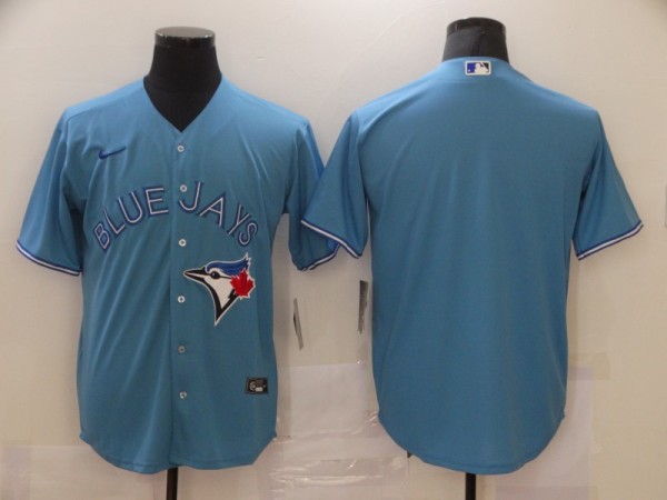 MLB Toronto Blue Jays Blank Light Blue Game Nike Jersey