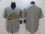 MLB Oakland Athletics Grey Game Blank Nike Jersey