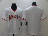 MLB Los Angeles Angels Blank White Game Nike Jersey