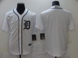 MLB Detroit Tigers Blank White Game Nike Jersey