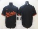 MLB Baltimore Orioles Blank Black Game Nike Jersey