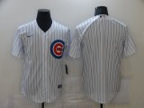 MLB Chicago Cubs Blank White Game Nike Jersey