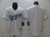 MLB Kansas City Royals Blank White Game Stitched Nike Jersey