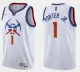 NBA Denver Nuggets #1 Michael Porter Jr 2020-21 Earned White Jersey