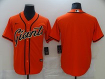 MLB San Francisco Giants Orange Game Nike Blank Jersey