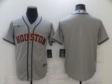 MLB Houston Astros Blank Grey Game Nike Jersey