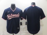 MLB Washington Nationals Blank Blue Game Nike Jersey