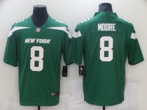 Men's New York Jets #8 Moore Green Vapor Untouchable Limited Stitched Jersey