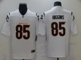 Men's Cincinnati Bengals #85 Tee Higgins 2021 White Vapor Untouchable Limited Jersey