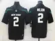 Men's New York Jets #2 Wilson Black Vapor Untouchable Limited Stitched Jersey
