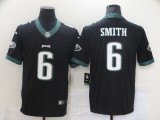 Men's Philadelphia Eagles #6 DeVonta Smith 2021 NFL Draft Black Vapor Untouchable Limited Jersey