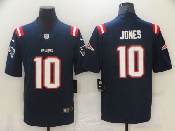 Men's New England Patriots #10 Mac Jones Navy 2021 Vapor Untouchable Limited Jersey