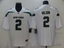 Men's New York Jets #2 Wilson White Vapor Untouchable Limited Stitched Jersey