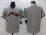 MLB Cleveland Indians Blank Grey Game Nike Jersey