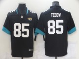 Men's Jacksonville Jaguars #85 Tebow Black Vapor Untouchable Limited Jersey