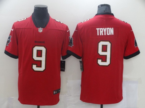 Men's Tampa Bay Buccaneers #9 Tryon Red Vapor Untouchable Limited Jersey