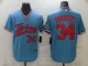 MLB Minnesota Twins #34 Puckett  Blue Game Nike Jersey