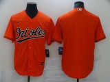MLB Baltimore Orioles Blank Orange Game Nike Jersey