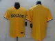 MLB Boston Red Sox Blank Gold 2021 City Connect Flex Base Elite Jersey