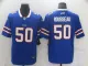 Men's Nike Buffalo Bills #50 Rousseau Royal Blue Vapor Untouchable Limited Jersey