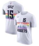 NBA Denver Nuggets #45 Jokic City Edition White T-Shirt