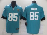 Men's Jacksonville Jaguars #85 Tebow Teal Green Vapor Untouchable Limited Jersey